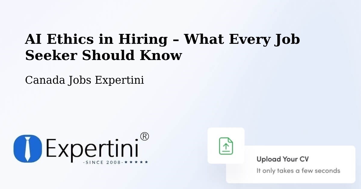 AI Ethics in Recruitment & Hiring – Jarvis - Jarvis, Canada Jobs Expertini