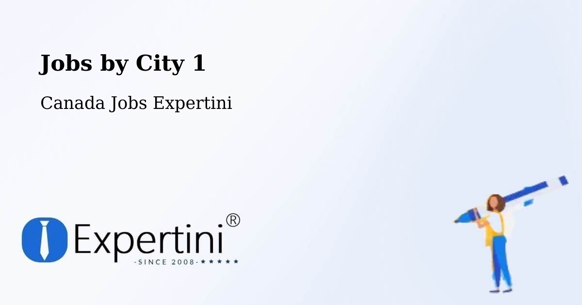 City Jobs in Canada - Expertini