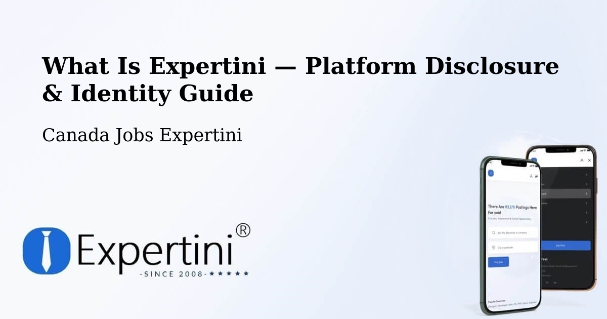 What Is Expertini — Platform Disclosure & Identity Guide – Jarvis